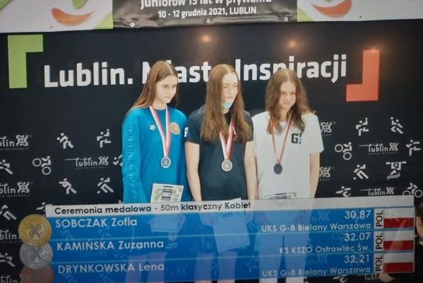 Zimowe Mistrzostwa Polski w Pływaniu Juniorów 15 lat – Lublin 19-12.12.2021!
